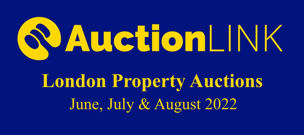 London Property Auctions - June, July and August 2022