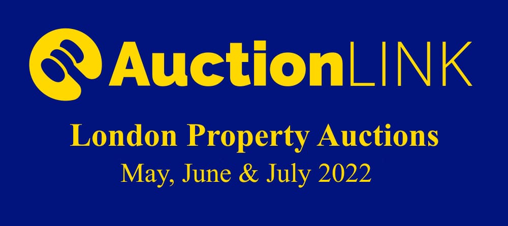 London Property Auctions - May, June and July 2022