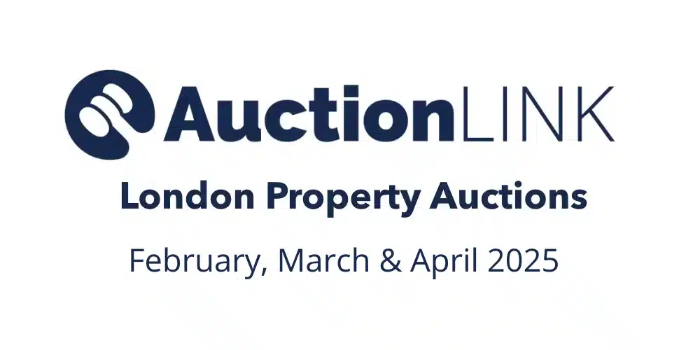 London property auction dates - February, March and April 2025