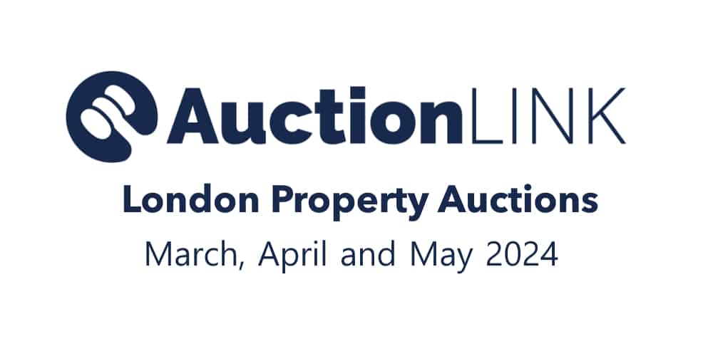 London property auction dates in March, April and May 2024