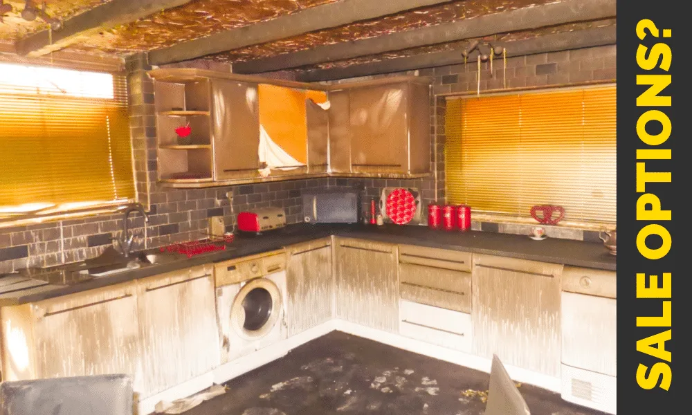 Best options for selling a fire damaged house in the UK