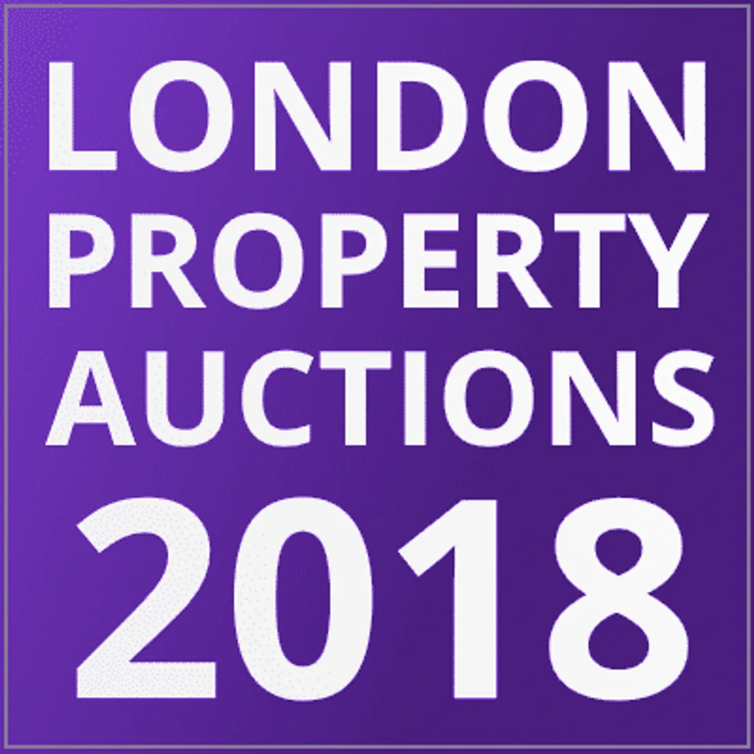 London property auctions in 2018