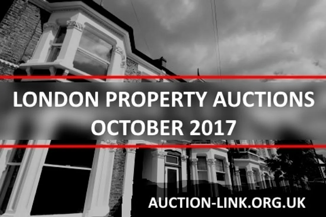 London property auctions in October 2017