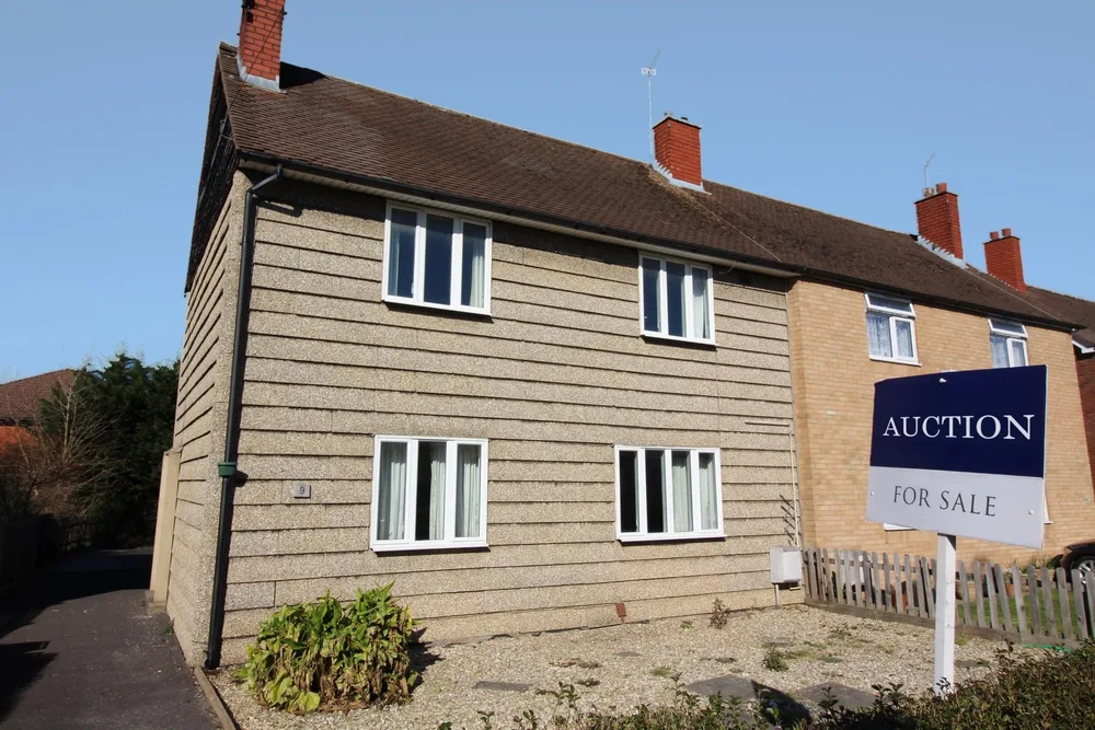A PRC concrete property for sale in the UK, originally built as council housing