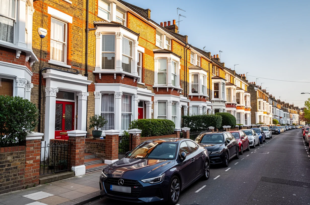 Row of terraced houses in London - Auction Link