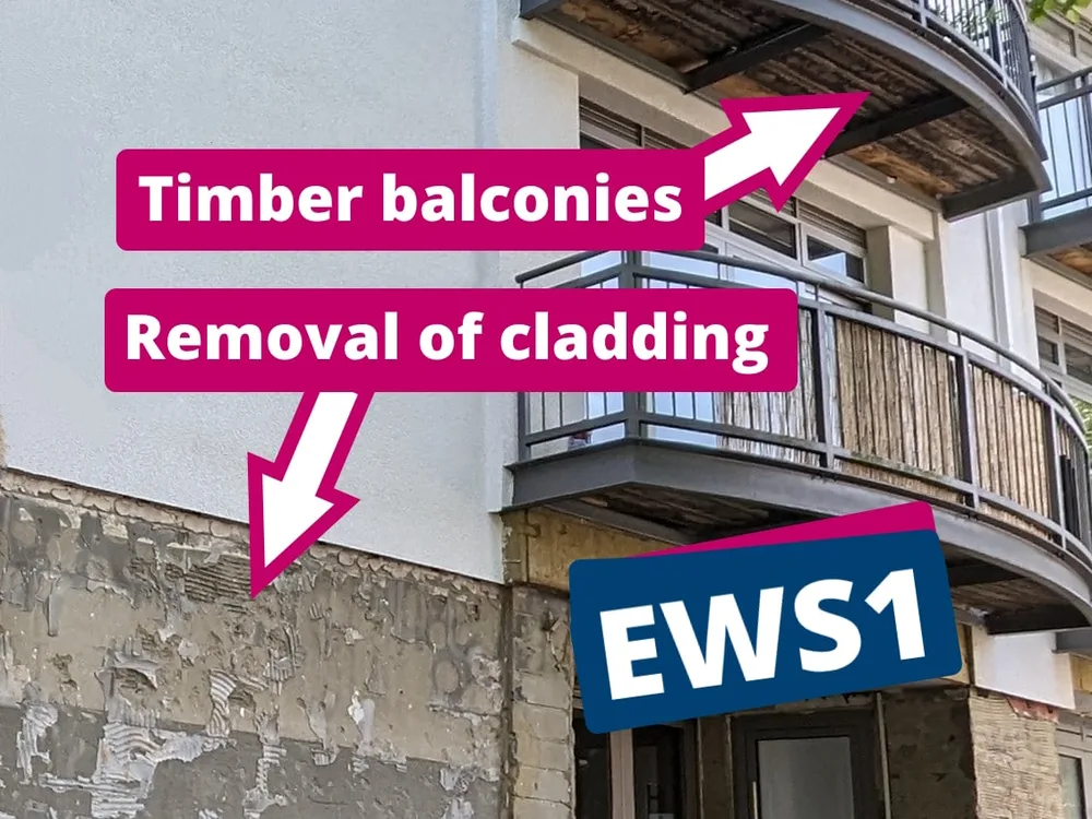 Selling a leasehold flat - fire risk assessment and EWS1
