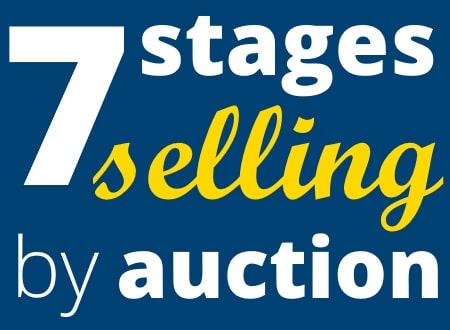 7 stages of selling a house by auction