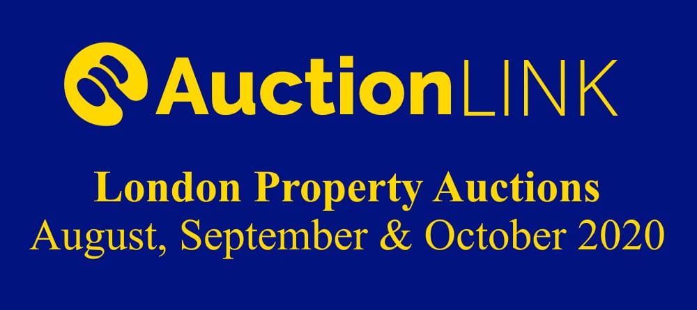 London Property Auctions - August, September and October 2020