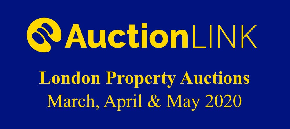London Property Auctions - March, April, May 2020