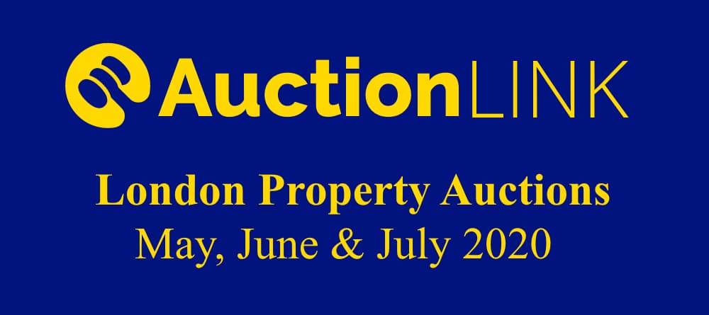 London Property Auctions - May, June, July 2020