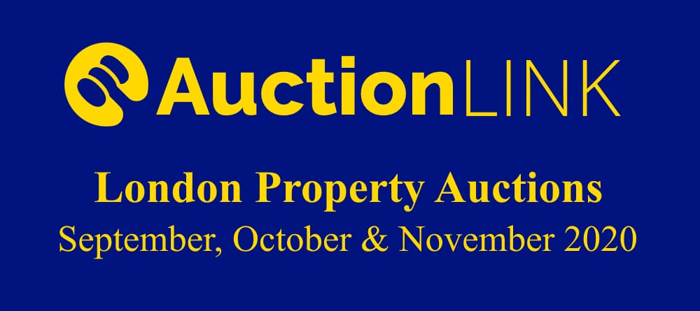 London Property Auctions - September, October, November 2020