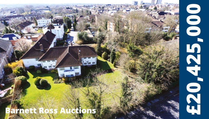 Property auctions - highest value sale in the UK