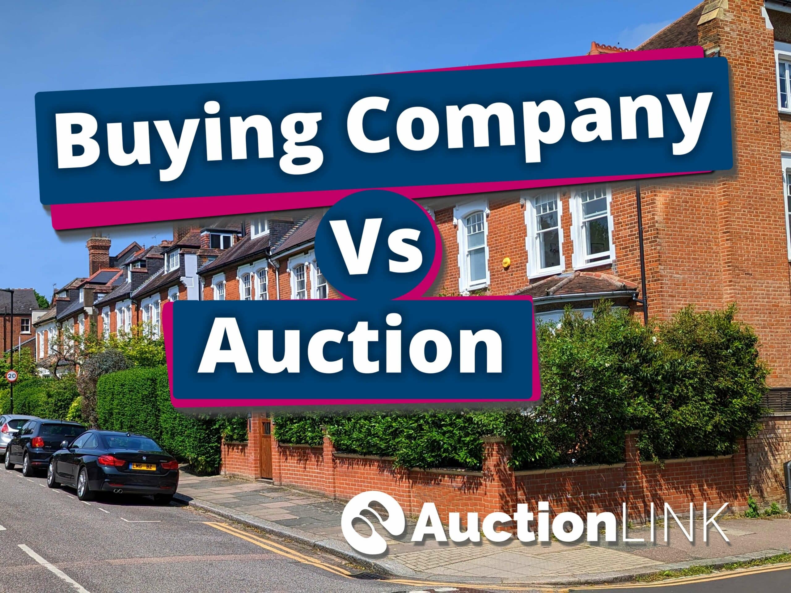 Selling to a property buying company versus auction