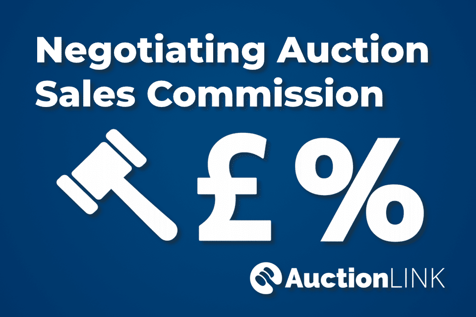 Costs for selling a house at auction - commission