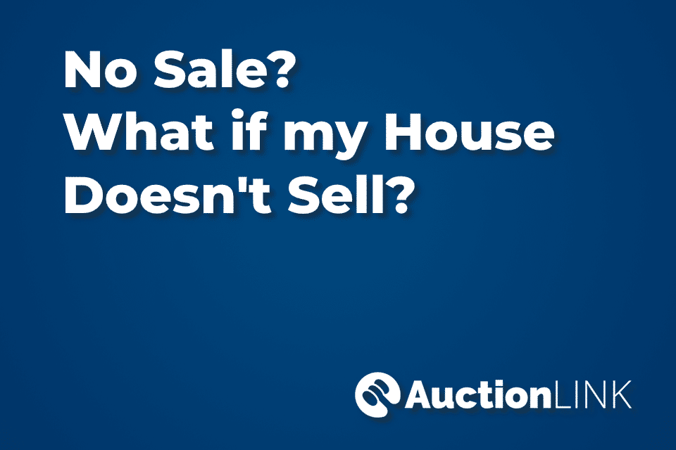 Costs incurred if a house doesn't sell at auction
