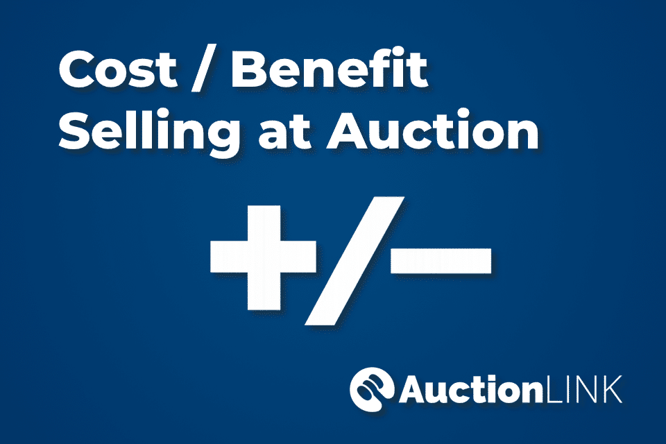 Costs vs benefits of selling a house at auction