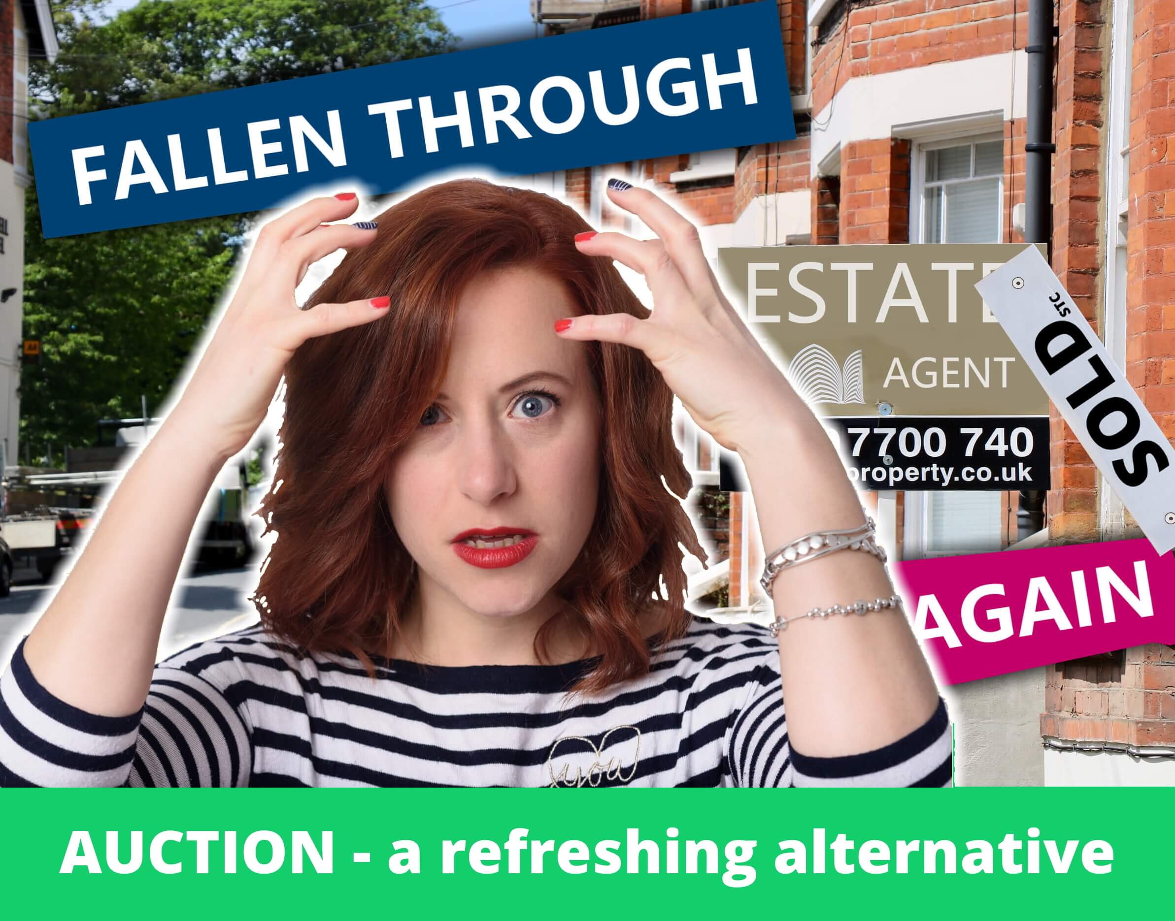 house sale fallen though -auction - a quick and refreshing alternative