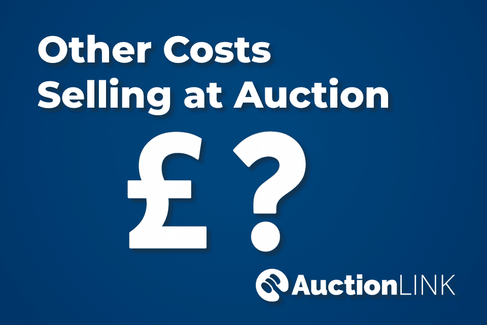 Other costs when selling a house at auction