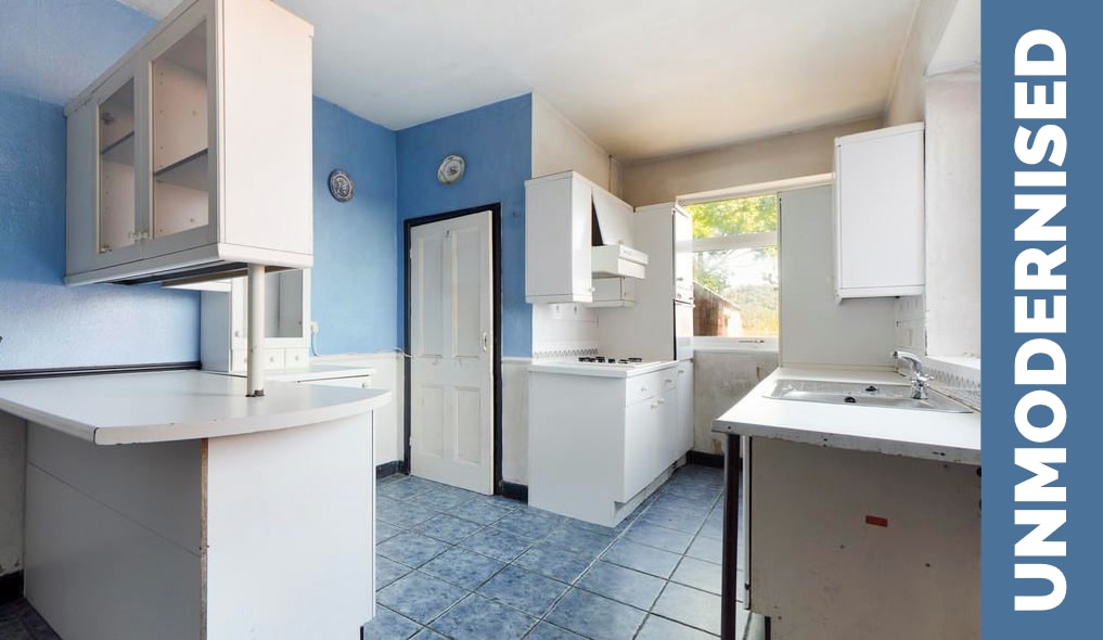 Selling an unmodernised property - basic kitchen